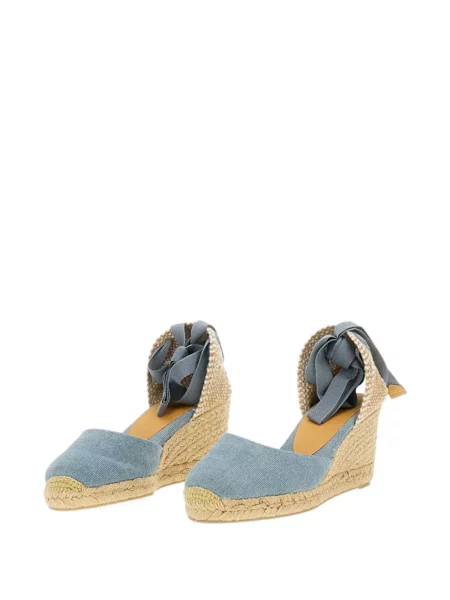 Cropp espadrile Castaner cu bretele albastru