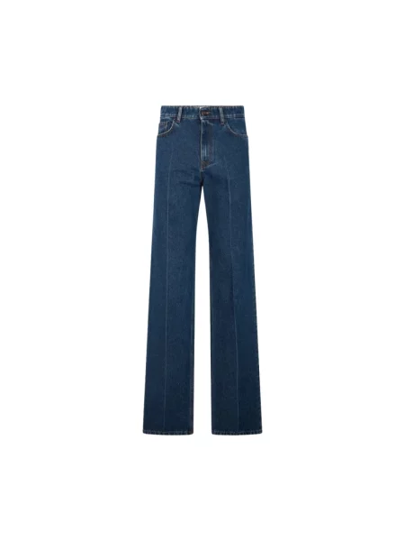 Jeansy straight leg Iceberg niebieskie