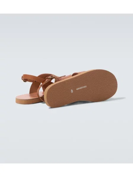 Sandale Ancient Greek Sandals din piele slingback maro
