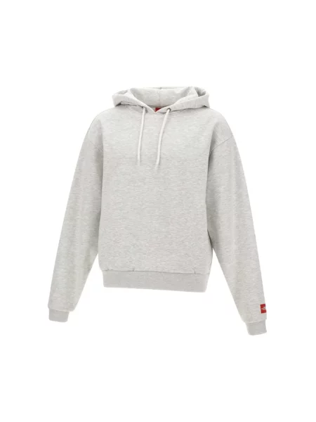 Bluza z kapturem The North Face z kapturem szara