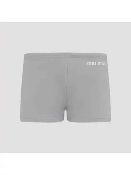Szorty Miu Miu szare