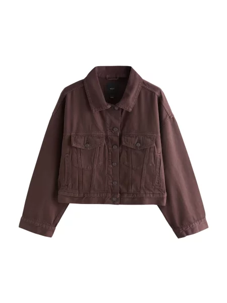 Next Geacă de primăvară-toamnă maro