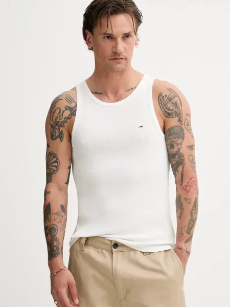 Тениска Tommy Jeans бяло