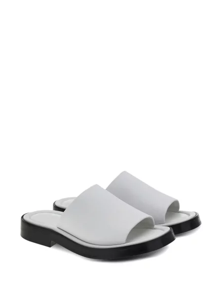 Sandale Ferragamo din piele alb
