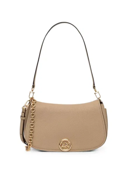 Pandantiv Michael Michael Kors din piele cu autograf plic verde