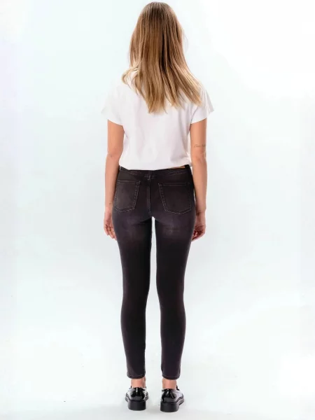 TEESHOPPEN Jeans Skinny negru