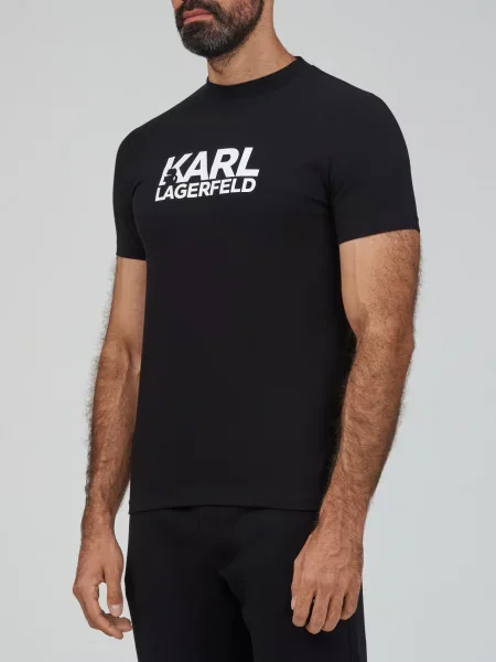 Футболка Karl Lagerfeld чорна