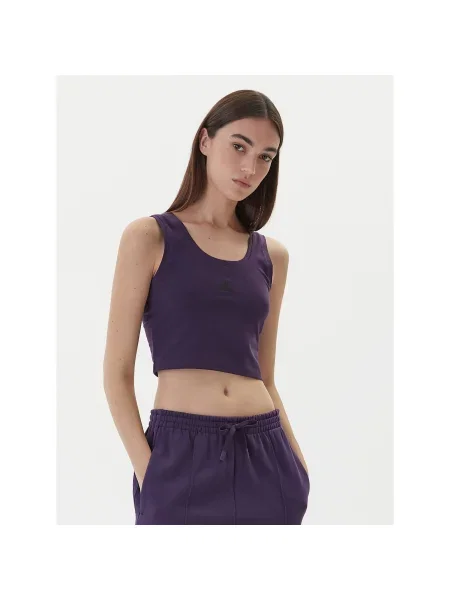 Adidas Felső Essentials Small Logo Slim Fit lila
