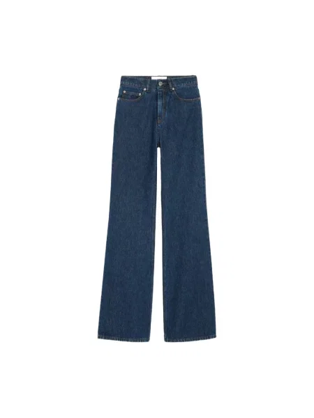 Jeansy dzwony Ami Paris niebieskie