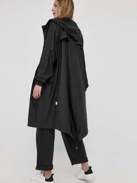 Парка Rains Fishtail Parka переходная чёрный