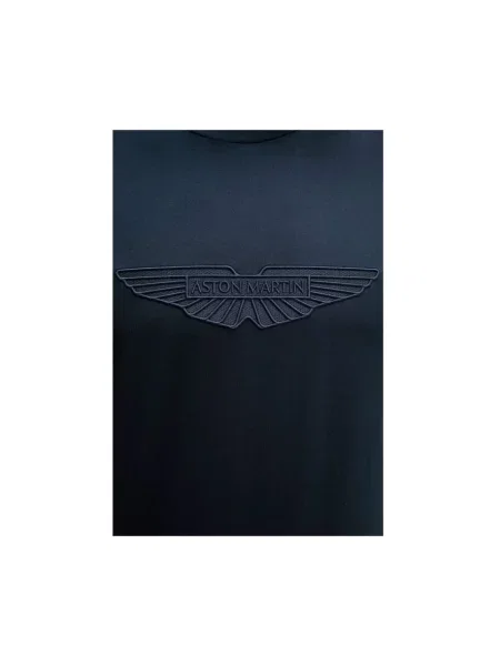 BOSS t-shirt BOSS X ASTON MARTIN niebieska