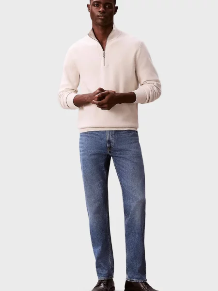 Прямі джинси Calvin Klein сині