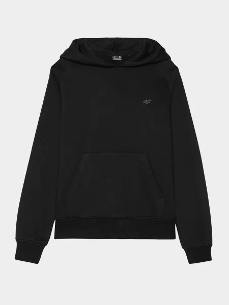 4F bluza z kapturem M czarna