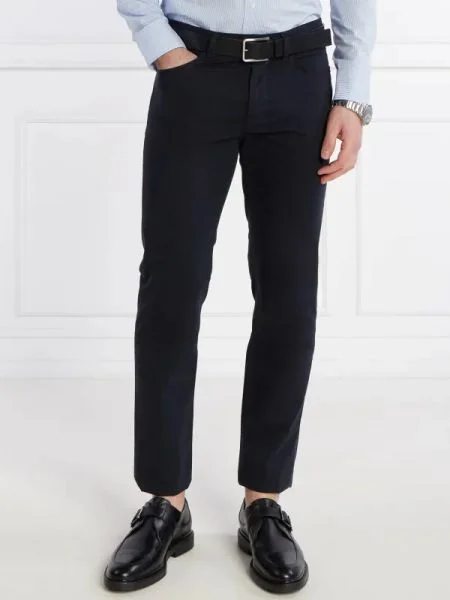 BOSS BLACK Chino nadrág fekete
