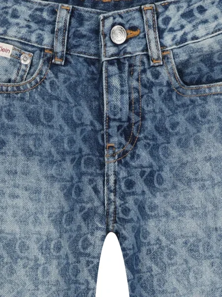 Džínsy Calvin Klein modrá