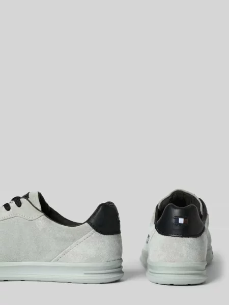 Sneakersy z powlekanej skóry Model Powder' Bugatti