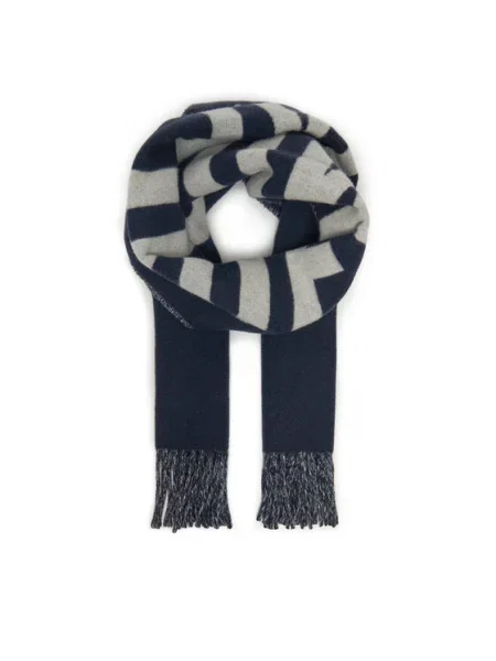 JACQUEMUS Зимен шал тъмносин