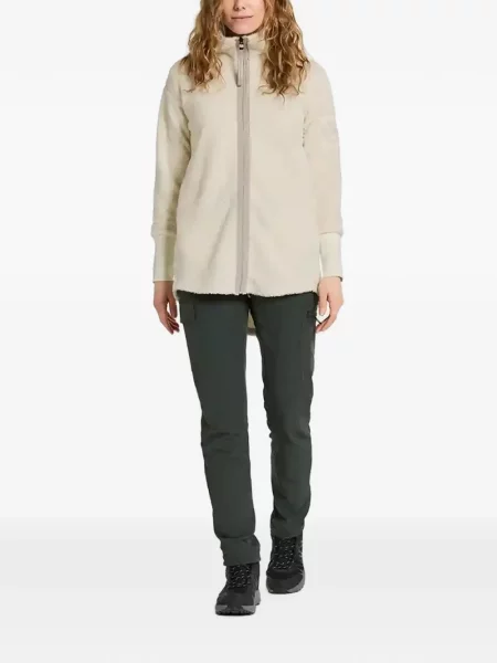 Hanorac din fleece Didriksons din fleece alb