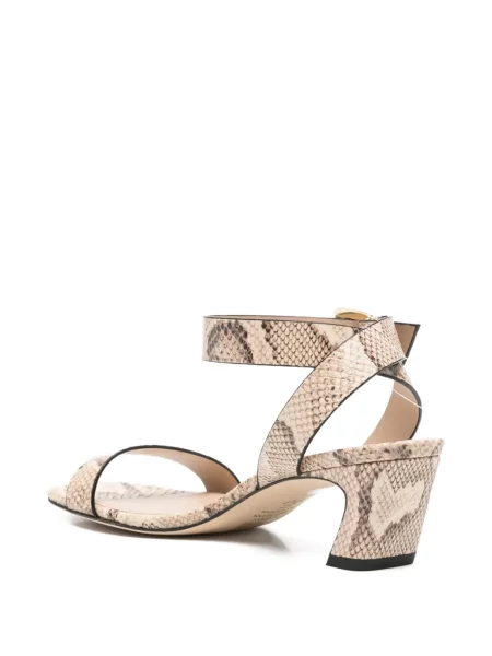 Sandale Stuart Weitzman cu model piele de șarpe