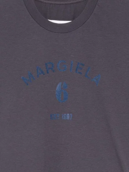 Tricou Mm6 Maison Margiela cu imagine gri