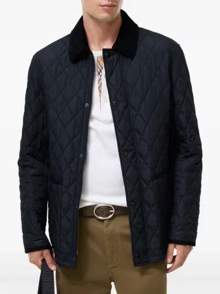 Matlasat geacă Burberry albastru