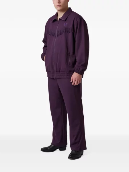 Trening Needles cu franjuri violet