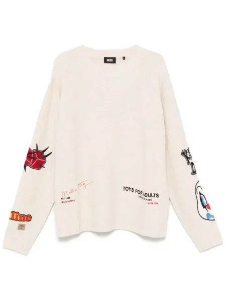 Bukiecik sweter Gcds biały