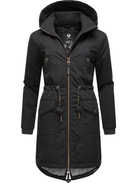 Ragwear Palton funcțională Crescend' negru