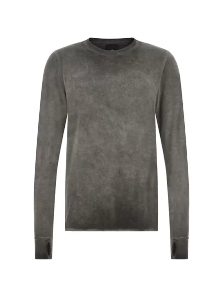 Lung tricou Thom Krom gri