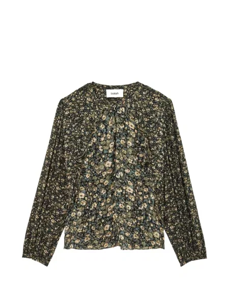 Bluză Ba&sh cu model floral cu imagine negru