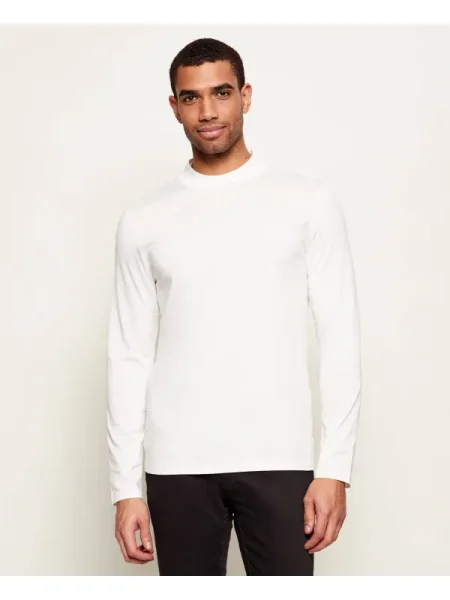 Tricou mânecă lungă Hugo alb