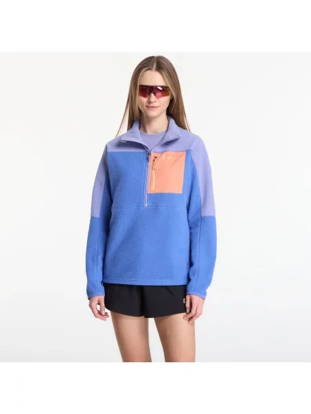 Sweatshirt Cotopaxi W's Abrazo Fleece Half-Zip Jacket Aster and Azure L
