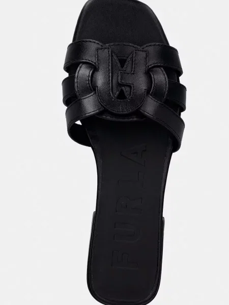 Кожаные шлепанцы Furla