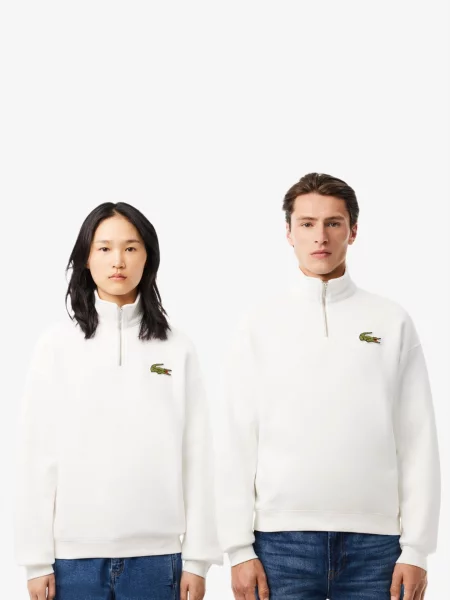 Толстовка Lacoste біла