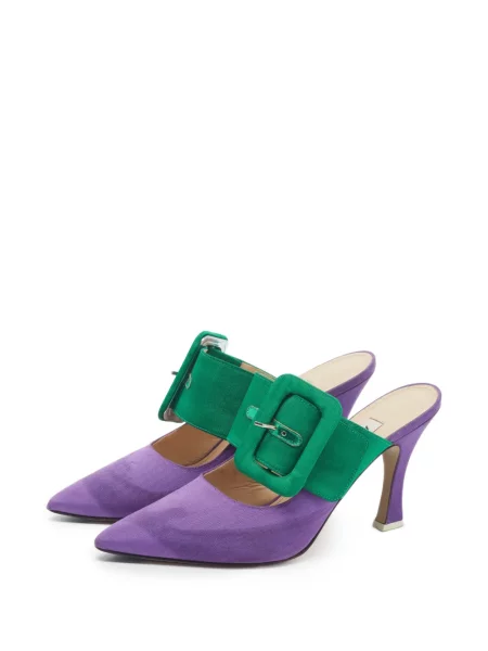 Csatos mules The Attico lila