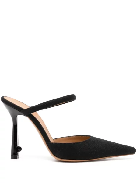 Papuci tip mules Off-white alb