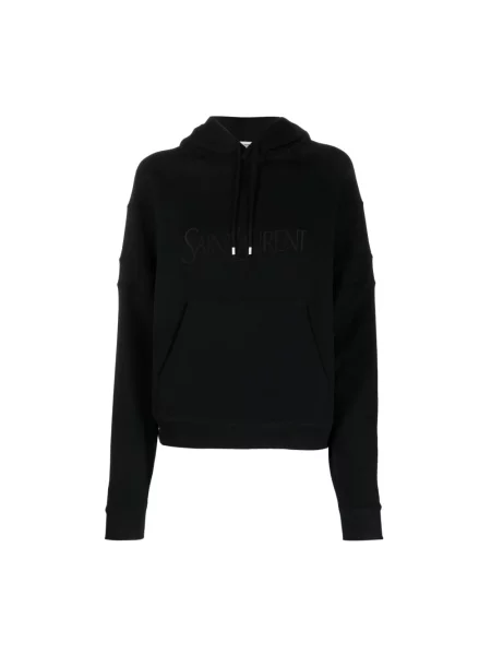 Bluza Saint Laurent z logo czarna