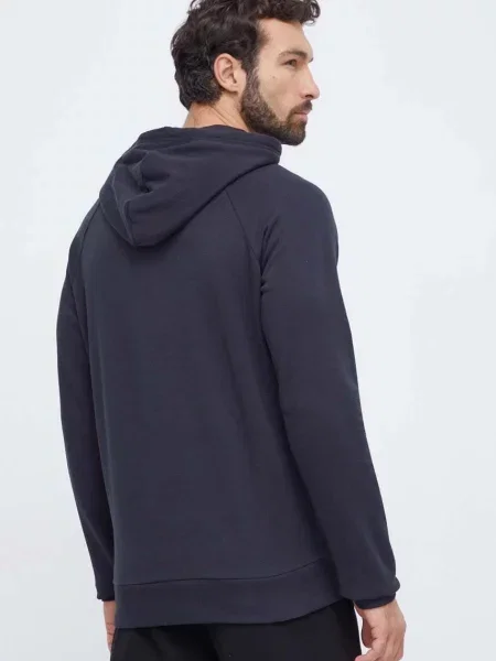Fleece kapucnis melegítő felső Under Armour fekete
