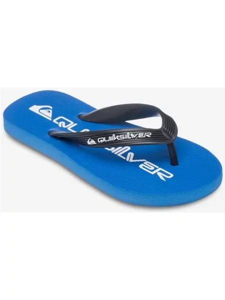Japonki Quiksilver Java Wordmark Jasny Ciemny Chłopięce 36 niebieski