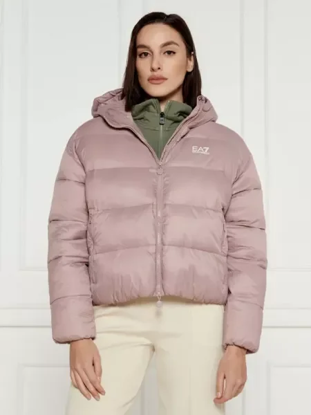 Căptușită geacă bomber roz