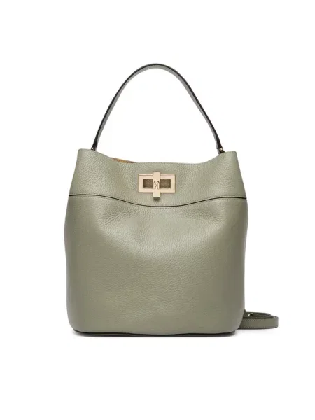 Furla Torebka Amelia M Bucket CN zielony