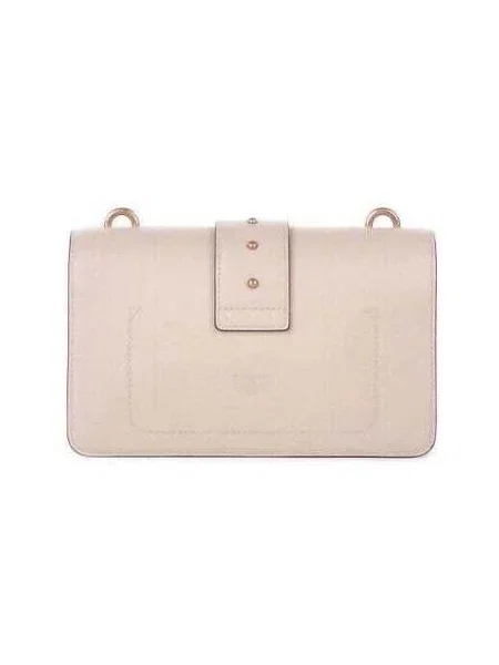 Geanta crossbody Pinko din piele bej