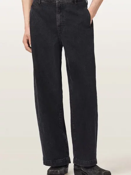 AllSaints blugi barrel pentru bărbați RAAFI negru