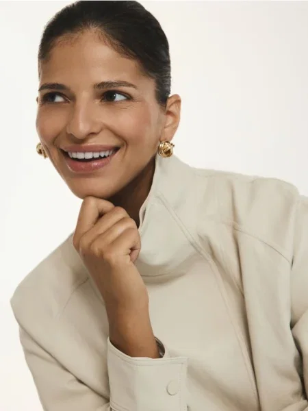 Reserved Cercei rotunzi auriu