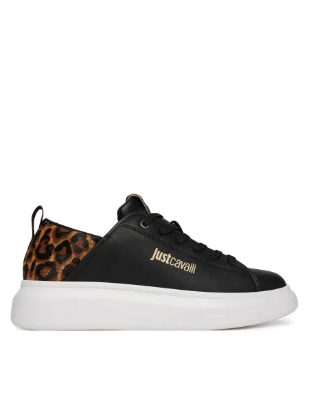 Just Cavalli Sneakersy čierna