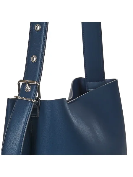 Geanta crossbody Tommy Jeans albastru