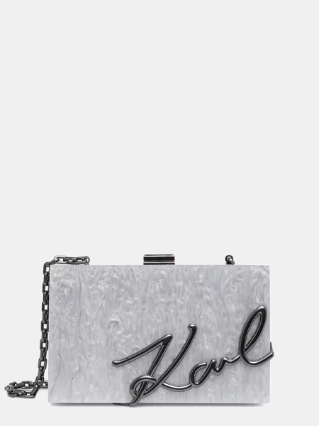Kabelka KARL LAGERFELD biela