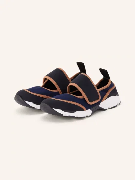 Marni Sneakersy blau czarne