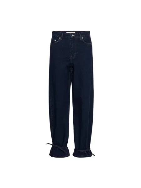 Szerokie jeansy Inwear niebieskie