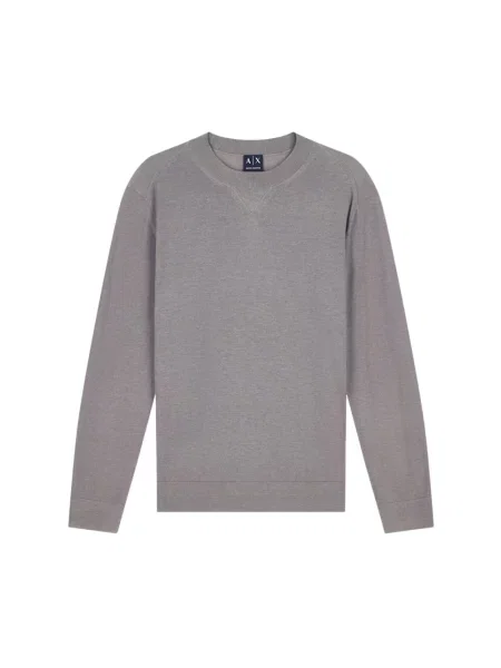 Bluza Armani Exchange wełniana brązowa